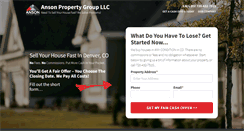 Desktop Screenshot of ansonpropertygroup.com